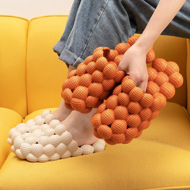 Unisex Slippers Bathroom Slipper Indoor Sandals EVA Massage Sandals Home Slippers Non-slip Floor Flip Flops - Ernadi
