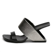 Jady Rose Strange Heel Stiletto Wedge Slides - Ernadi