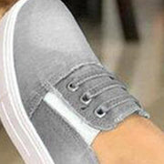 Breathable Denim Loafers Elastic Band - Ernadi