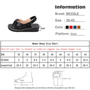 Women Sandals Summer Female Shoes Women's Peep Toe Wedge Comfortable Plus Size Platform Sandals