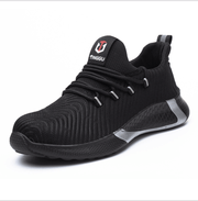 Men Breathable Non-slip Industrial Sneakers Male - Ernadi