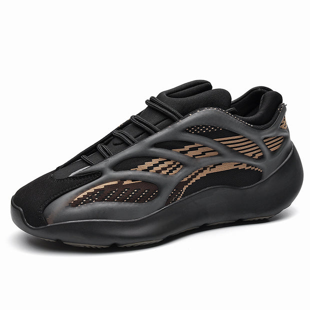 Coconut Shoes Non-slip Lace-up Breathable Clunky Sneaker