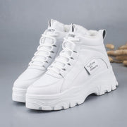 Casual Winter sneakers with plush fur warm women's shoes - Ernadi