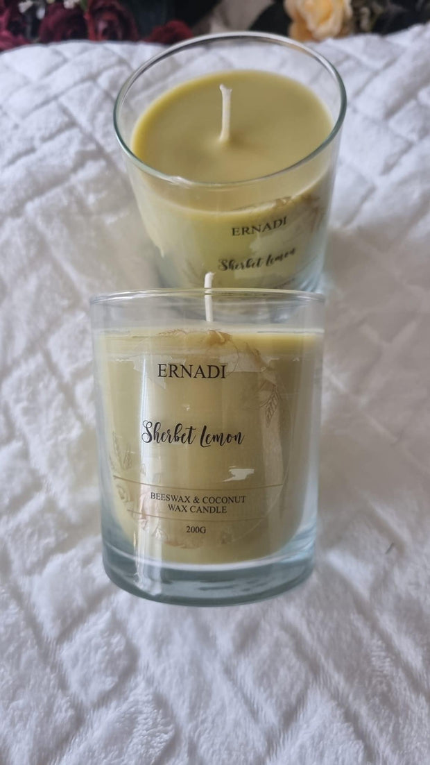 Sherbet Lemon Scented Candle - 200g