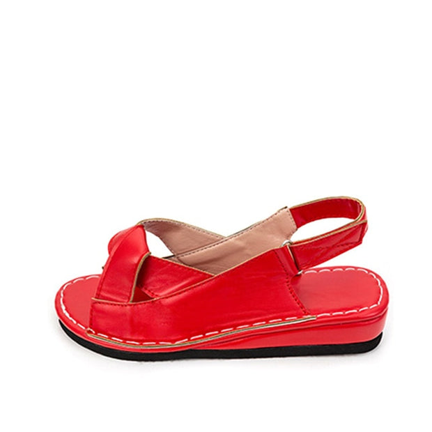 Women Sandals Summer Female Shoes Women's Peep Toe Wedge Comfortable Plus Size Platform Sandals
