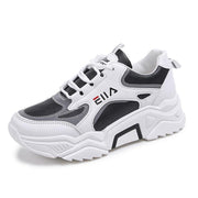 New Sneakers Women Breathable Mesh Casual Shoes Female Fashion Sneaker Lace Up High Leisure Women Vulcanize Shoe Platform - Ernadi