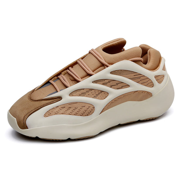 Coconut Shoes Non-slip Lace-up Breathable Clunky Sneaker