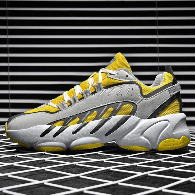 Winter men shoes sneakers men Sports Walking Shoes Print Tennis shoes Non-Leather Casual Shoes - Ernadi