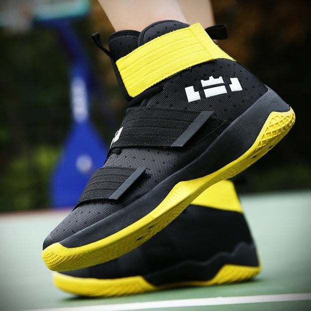 Le James Gym Trainer Ankle Boots Athletic Sport Shoes - Ernadi