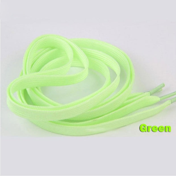 Sport Luminous Shoelace Glow In The Dark Night Color Fluorescent Shoelace Athletic Sport - Ernadi