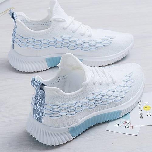 Women Sneakers Woman Running Shoes Female Vulcanized Women's Casual Flats Women Walking Shoes Ladies Summer Plus Size - Ernadi
