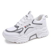 New Sneakers Women Breathable Mesh Casual Shoes Female Fashion Sneaker Lace Up High Leisure Women Vulcanize Shoe Platform - Ernadi