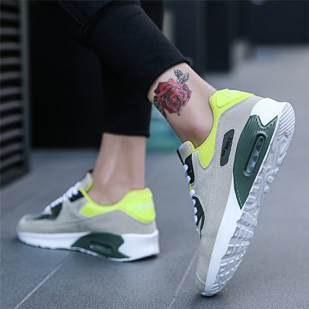 Lightweight Air Mesh Man Sneakers Skid-Proof Sport Shoes - Ernadi