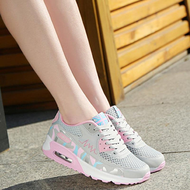 Running Shoes Woman Outdoor Breathable Comfortable Couple Shoes - Ernadi
