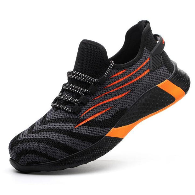 Unisex Safety Shoes Women Steel Toe Shoes Men Work Sneakers Safety Shoes Men Lightweight Work Boots Indestructible Work Shoes - Ernadi
