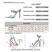 Snake Pattern Sandals High Thin Heels Ladies Summer Slides Party Shoes - Ernadi