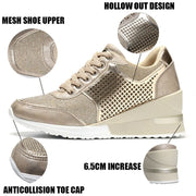 Height Increasing Sneakers Ladies Running Shoes