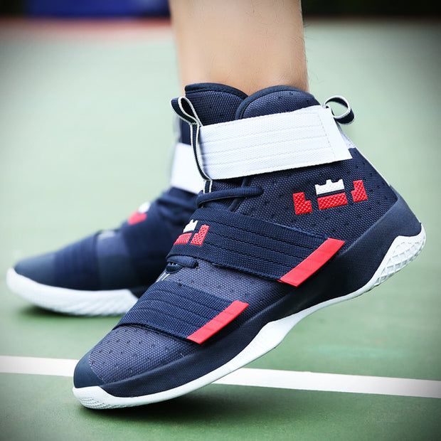 Le James Gym Trainer Ankle Boots Athletic Sport Shoes - Ernadi