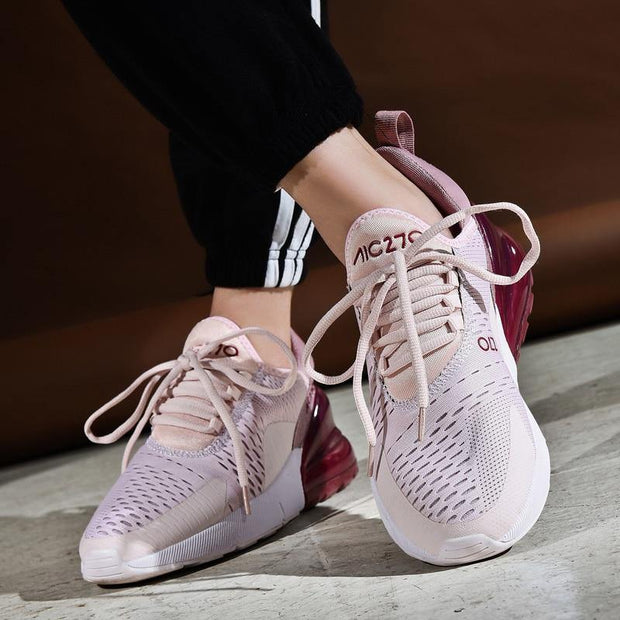 Sneakers Women Light Weight Running Shoes For Women Air Sole Breathable High Quality Couple Sport Shoes - Ernadi