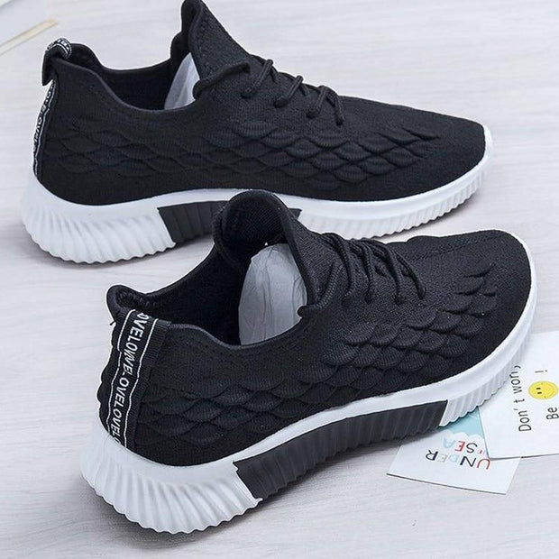 Women Sneakers Woman Running Shoes Female Vulcanized Women's Casual Flats Women Walking Shoes Ladies Summer Plus Size - Ernadi