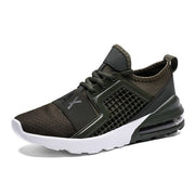 Sports Shoes Men Red Army Green Breathable Air Cushion Jogging Athletic Outdoor Sneakers Men
