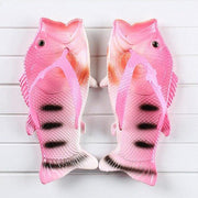 Summer Shoes Fish Slippers Flip Flops Unisex Beach Slippers Men Slides Light Man's Funny Slippers - Ernadi