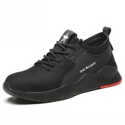 Men Boots Steel Toe Work Safety Boot Anti smashing Puncture Safety Shoes For Casual Sneaker Men Shoes Army Boots Work Shoes - Ernadi