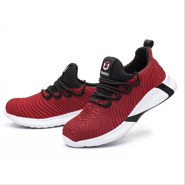 Men Breathable Non-slip Industrial Sneakers Male - Ernadi