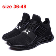 Men Flyknit Sneakers Men Casual Shoes Man Trainers Walking Shoes Male Outdoor Footwear
