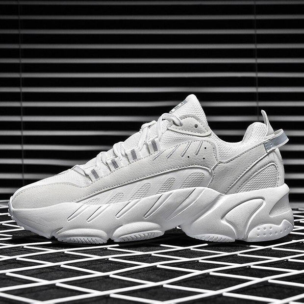 Winter men shoes sneakers men Sports Walking Shoes Print Tennis shoes Non-Leather Casual Shoes - Ernadi
