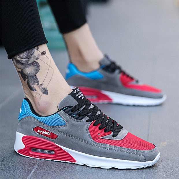Lightweight Air Mesh Man Sneakers Skid-Proof Sport Shoes - Ernadi