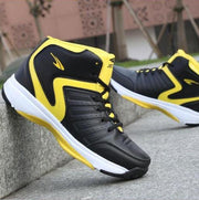 High Top Men's Basketball Sneakers Breathable Athletic Shoes Outdoor Sneakers - Ernadi