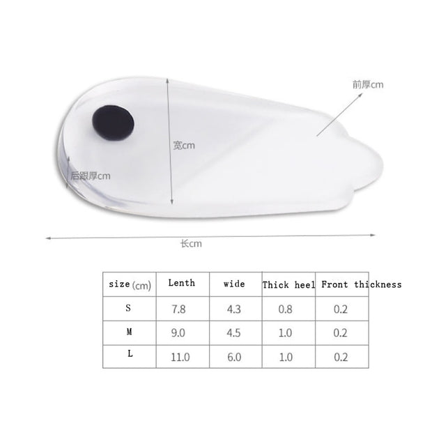 Unisex Insole Correction Shoe Inserts Straightening Pads