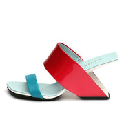 Jady Rose Strange Heel Stiletto Wedge Slides - Ernadi