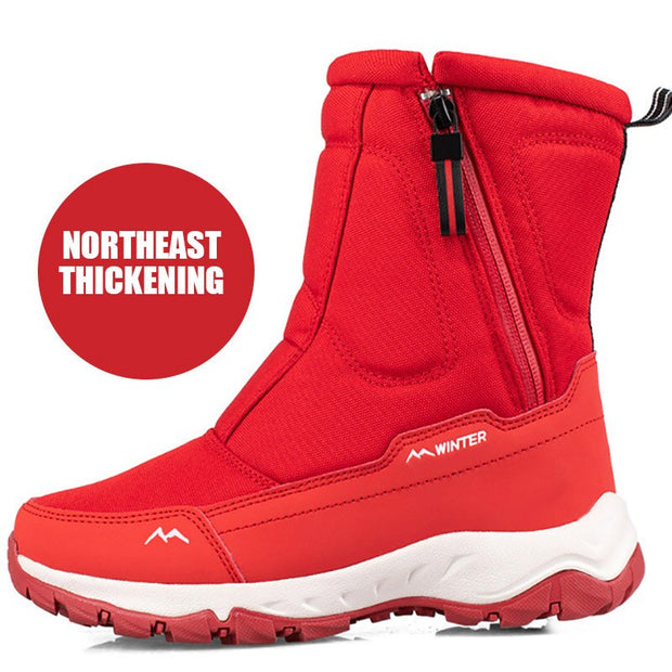 Winter Thick Snow Boots Outdoor Casual Short Boots Cold Resistance Men Cotton Shoes