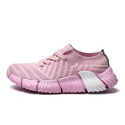 Running Shoes Adult Breathable Knit Athletic Outdoor Sport Sneakers Men Walking Shoes - Ernadi