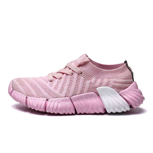 Running Shoes Adult Breathable Knit Athletic Outdoor Sport Sneakers Men Walking Shoes - Ernadi
