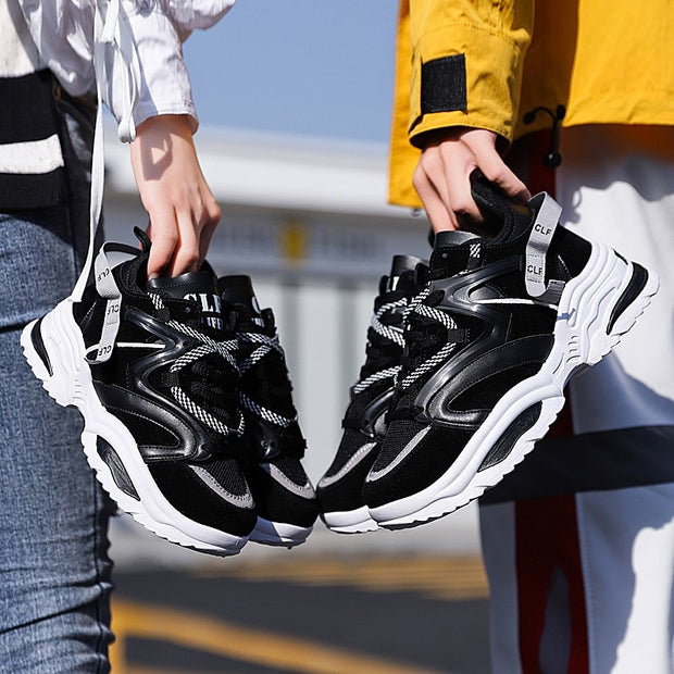 Sports Shoes Height Increasing Couple Shoes Summer Breathable Unisex Footwear Running Shoes