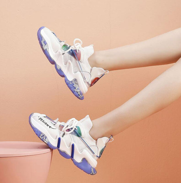 Women Shoes Breathable Lightweight Casual Ladies Sneakers - Ernadi