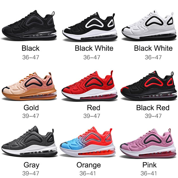 Air Cushion Men Running Lightweight Sneakers Tennis Shoes