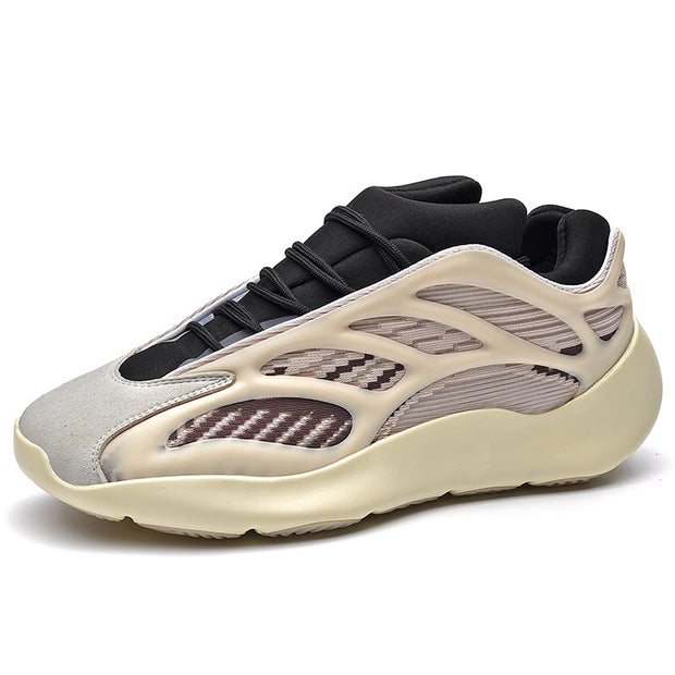 Coconut Shoes Non-slip Lace-up Breathable Clunky Sneaker