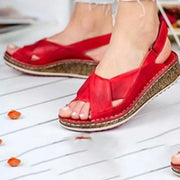 Women Sandals Summer Female Shoes Women's Peep Toe Wedge Comfortable Plus Size Platform Sandals