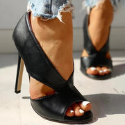 High heels woman shoes fish mouth dress pumps