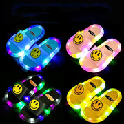 Light Up Slippers Children LED Slippers Baby Bathroom Sandals Kids Shoes for Girl  Boys Flip Flops  Toddler