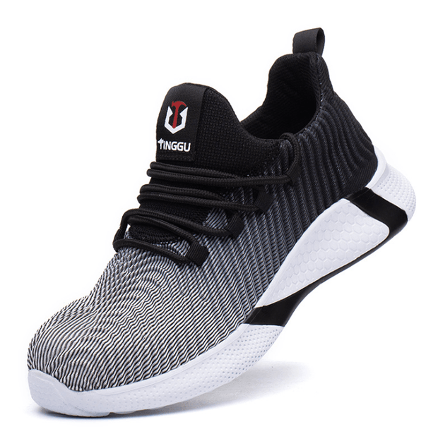 Men Breathable Non-slip Industrial Sneakers Male - Ernadi