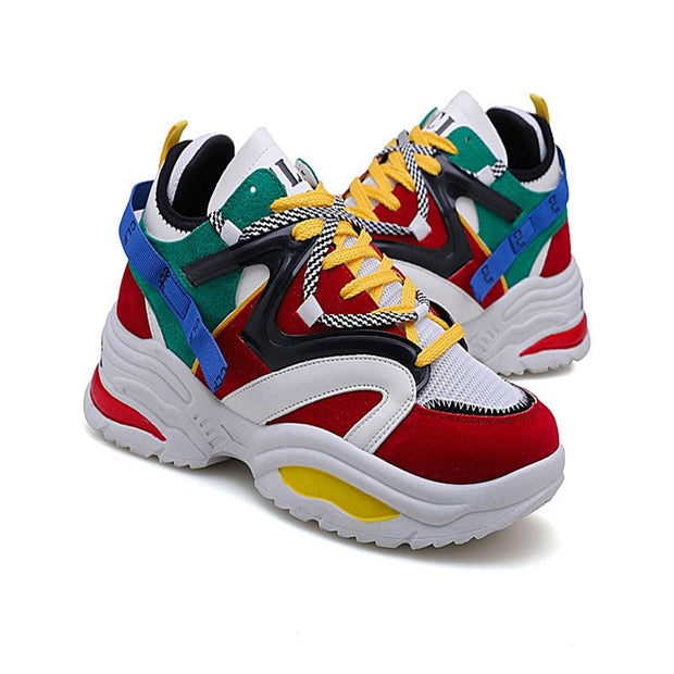 Sports Shoes Height Increasing Couple Shoes Summer Breathable Unisex Footwear Running Shoes