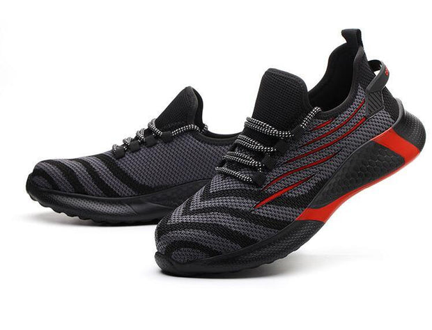 Unisex Safety Shoes Women Steel Toe Shoes Men Work Sneakers Safety Shoes Men Lightweight Work Boots Indestructible Work Shoes - Ernadi