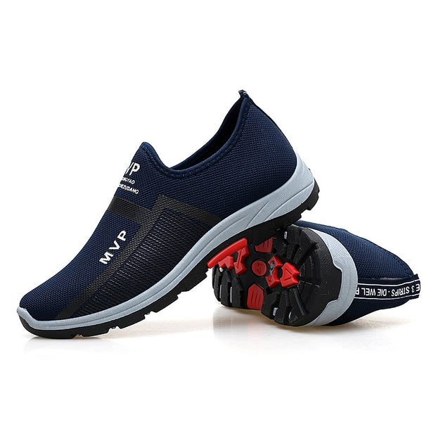 Lightweight Mesh Sneakers Breathable Slip on Men’s Loafers