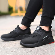 Men Boots Steel Toe Work Safety Boot Anti smashing Puncture Safety Shoes For Casual Sneaker Men Shoes Army Boots Work Shoes - Ernadi