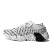 Running Shoes Adult Breathable Knit Athletic Outdoor Sport Sneakers Men Walking Shoes - Ernadi